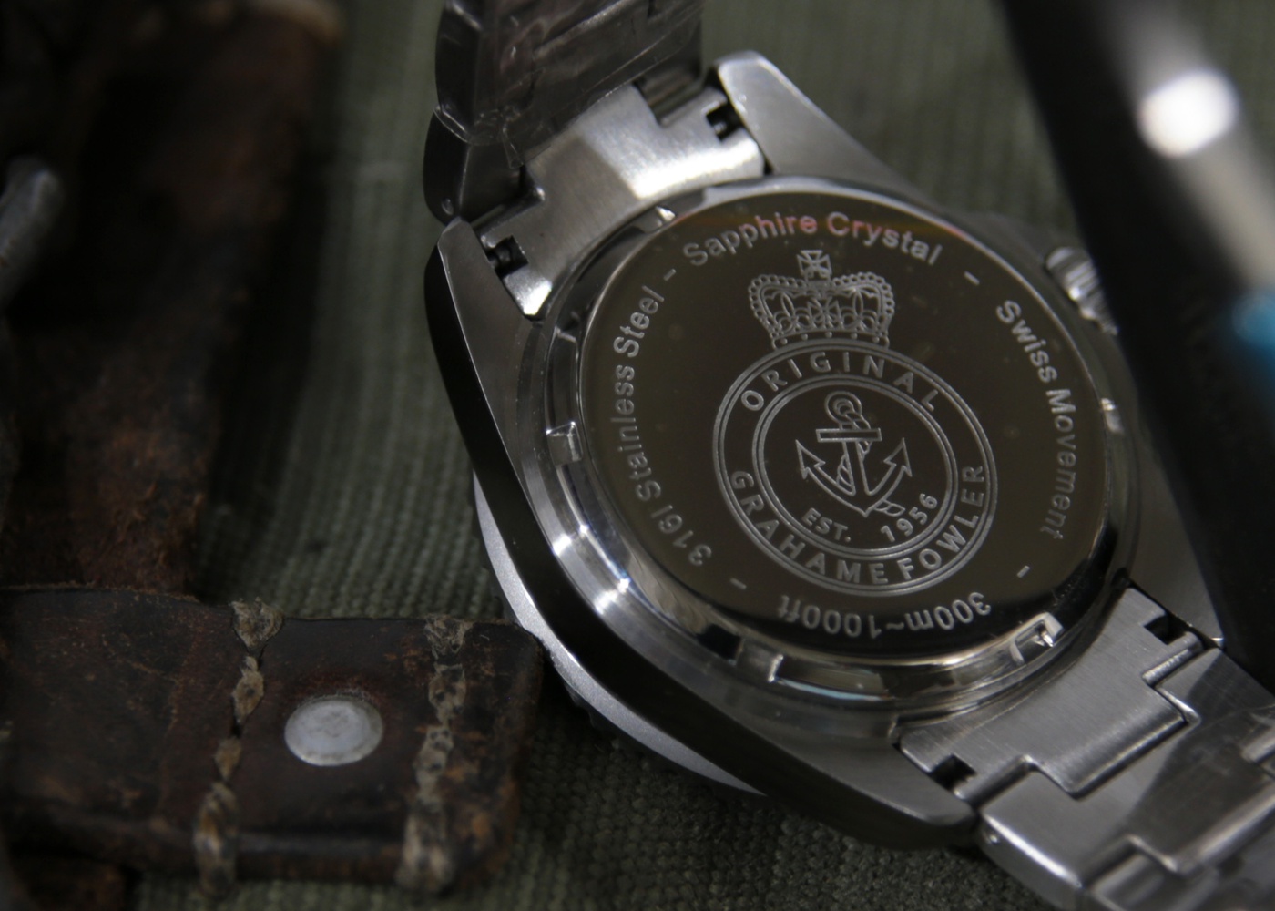 Scurfa Watch �Diver One� Model 7 Grahame Fowler