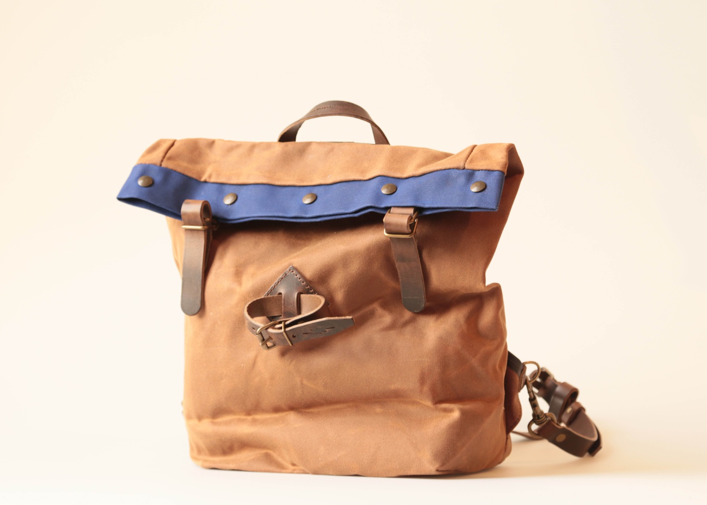 SCOUT BLITZ MOTORCYCLES BACKPACK camel nyc