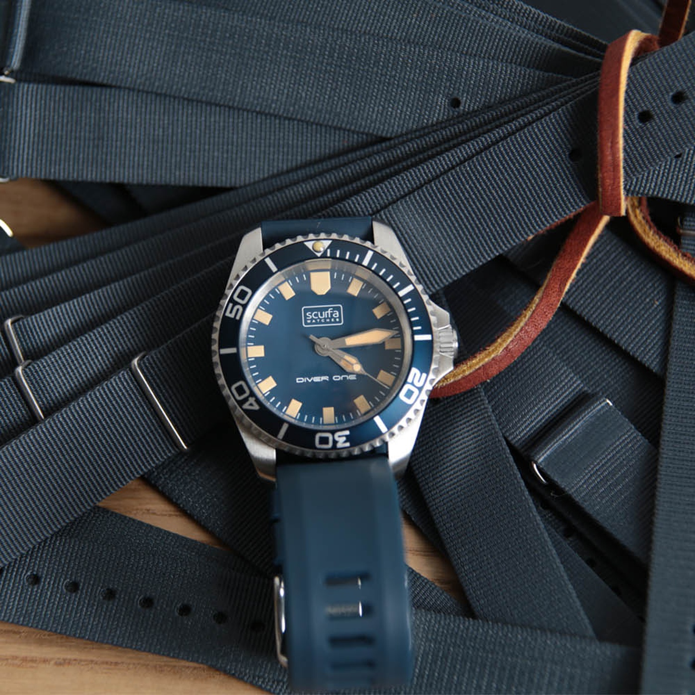 Scurfa Diver One ND513RD (Blue Dial) nyc