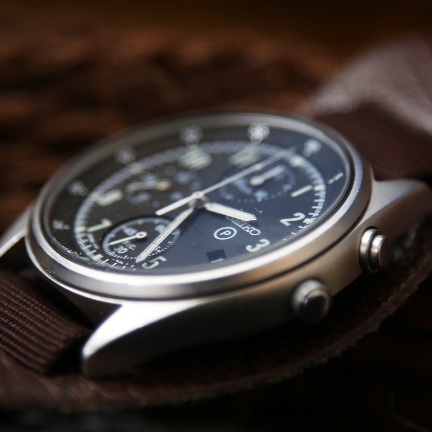 Seiko Gen 2 Pilots Chronograph Wristwatch #12 nyc