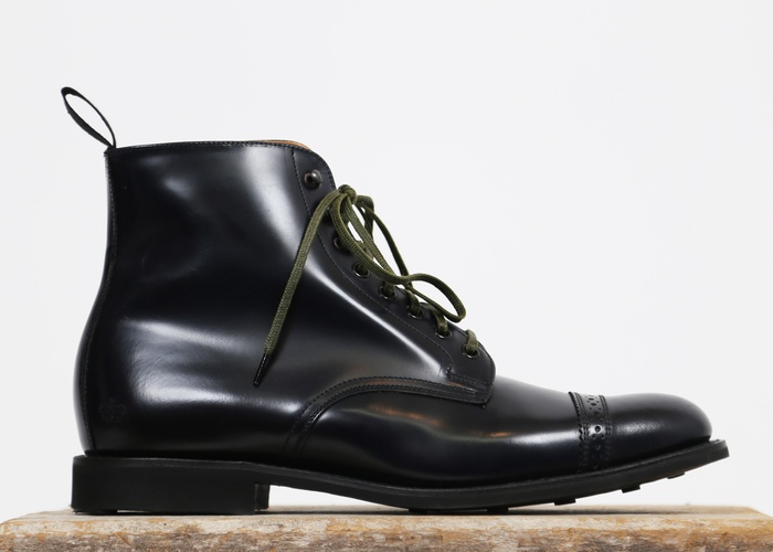 Sanders Military Punched Toe-cap Derby Boot's - Grahame Fowler