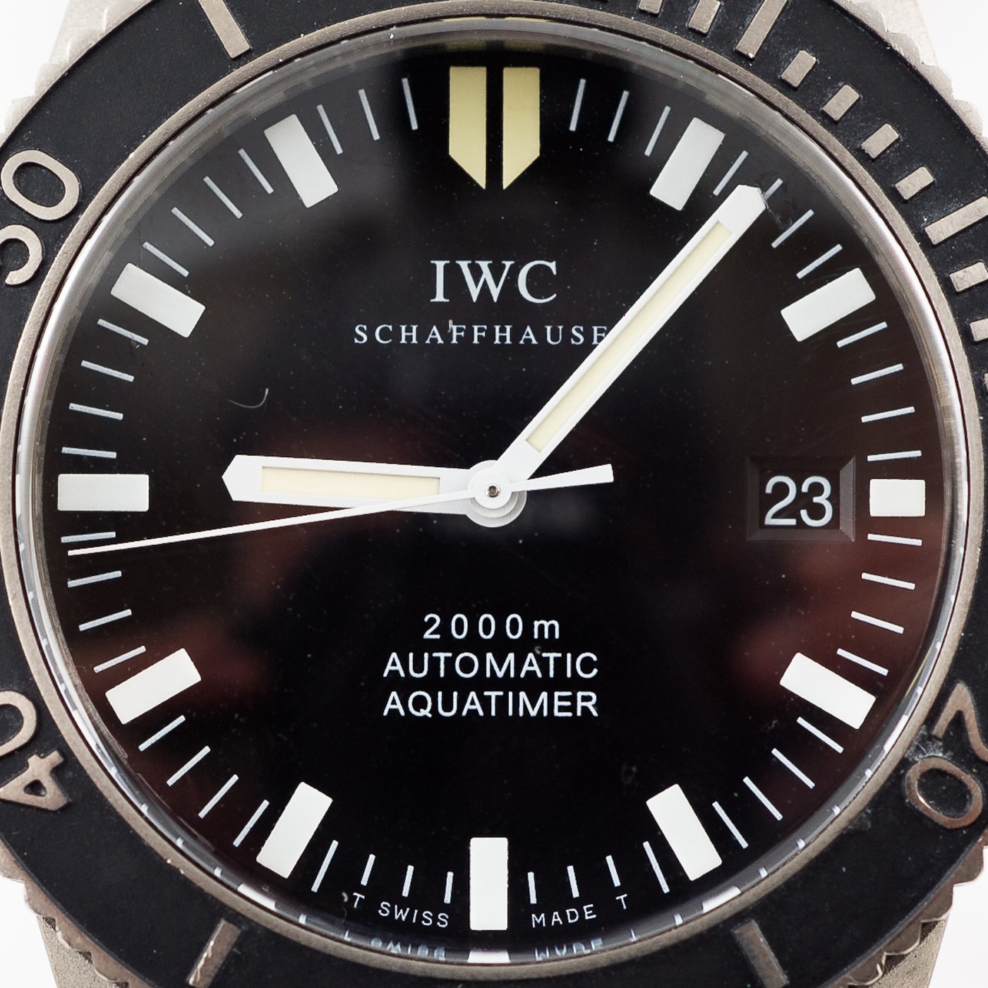 2003 IWC Titanium Aquatimer nyc