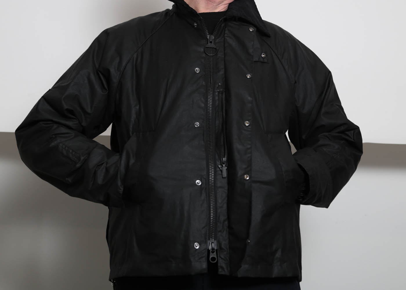 BARBOUR ENGINEERED GARMENTS GRAHAM WAXED COTTON JACKET - Grahame