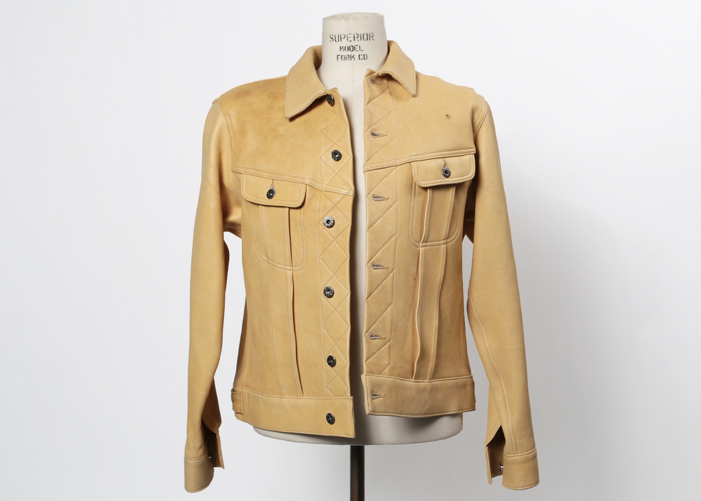 Damier Spread Leather Blouson - Men - Ready-to-Wear